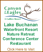 The Overlook Restaurant at Canyon of the Eagles - Lake Buchanan