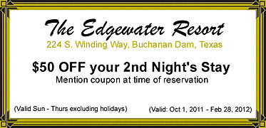 The Edgewater Resort on Lake Buchanan
