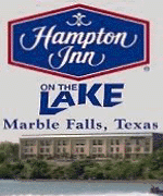 Hilton Hampton Inn on Lake Marble Falls in the Highland Lakes of Central Texas