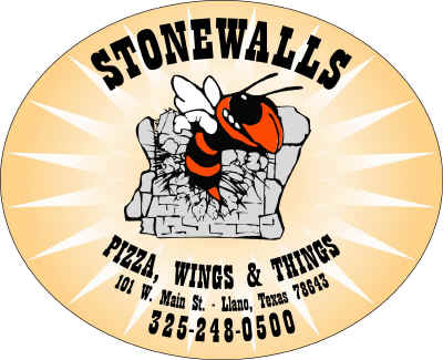 Stonewalls Pizzaria - Llano & Burnet Texas