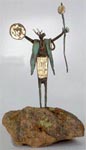 Sculpture by Bill Worrell, one of the artists featured at Miller Fine Art in Burnet, Texas